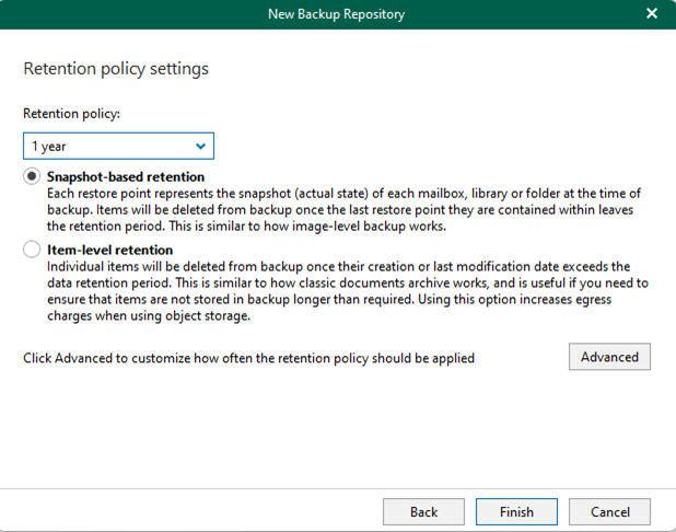 Configure Veeam Backup for SharePoint Online