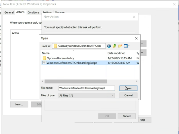 Endpoint Detection, How to onboard devices to Microsoft Defender for Endpoint via GPO